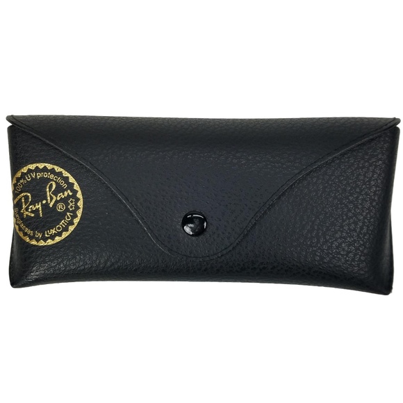 Ray-Ban Aviator Sunglasses Eye Glasses Black Case - Picture 2 of 5